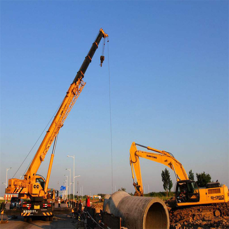 寒亭25吨吊车吊8吨,最远吊多少米